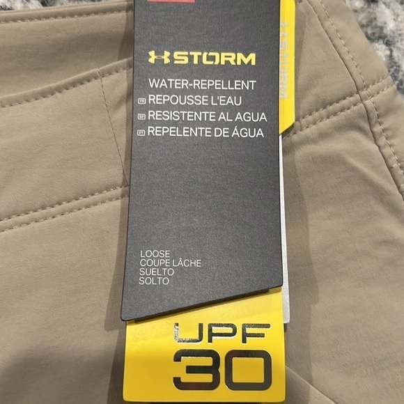 NWT Under Armour Storm size 36 UPF 30 Shorts 10” Inseam - Picture 4 of 7
